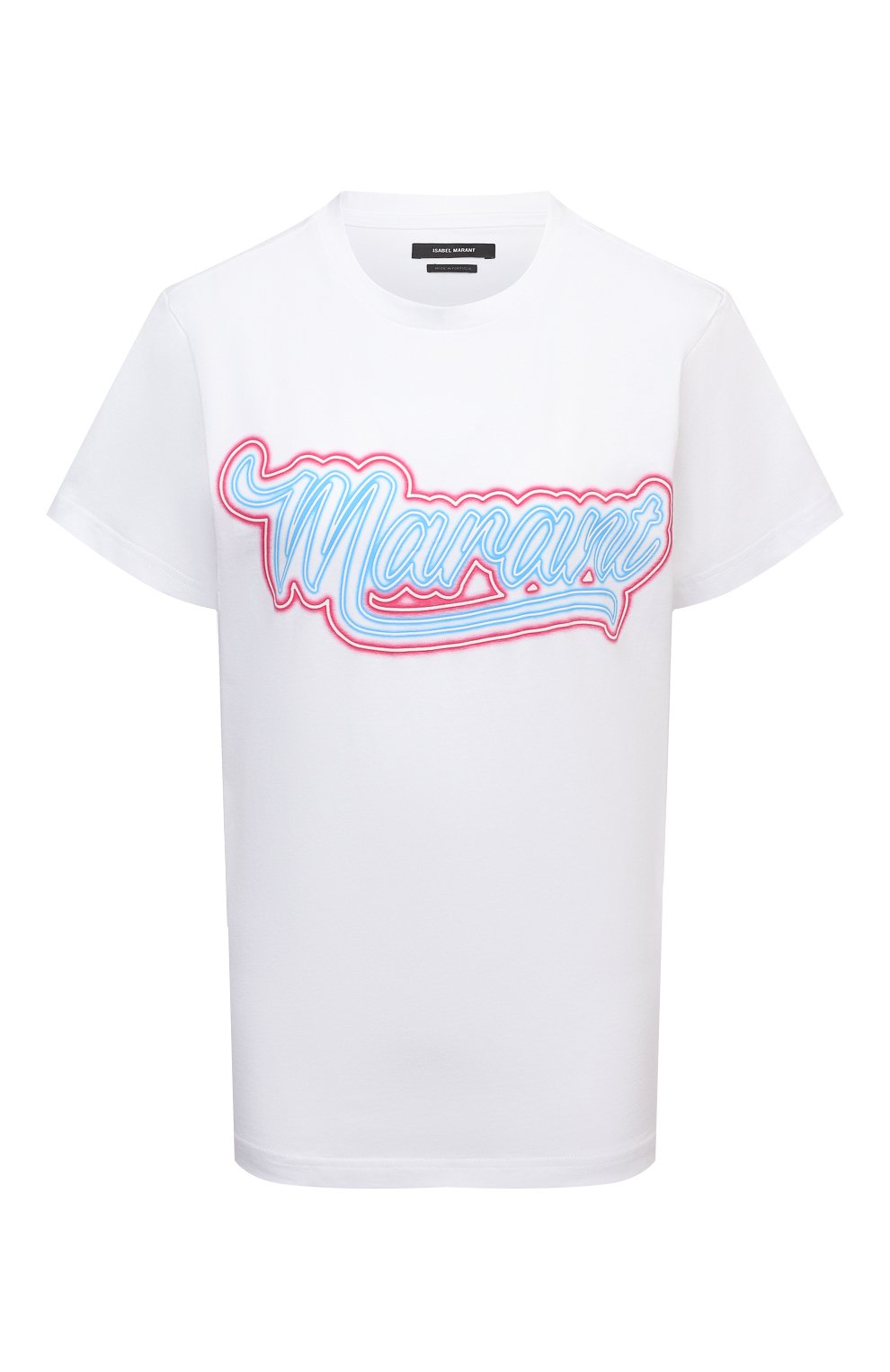 Хлопковая футболка ISABEL MARANT, арт. TS0619-21E038I/ZA0F, фото 1