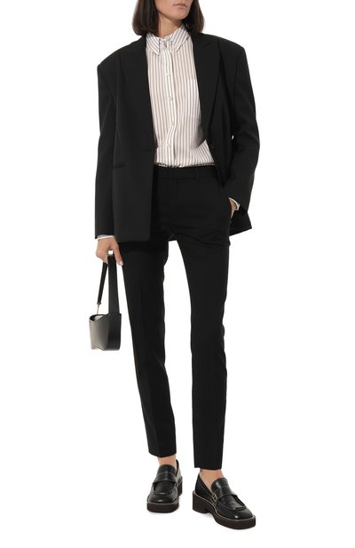 Хлопковая рубашка SAINT LAURENT, арт. 695999, фото 2