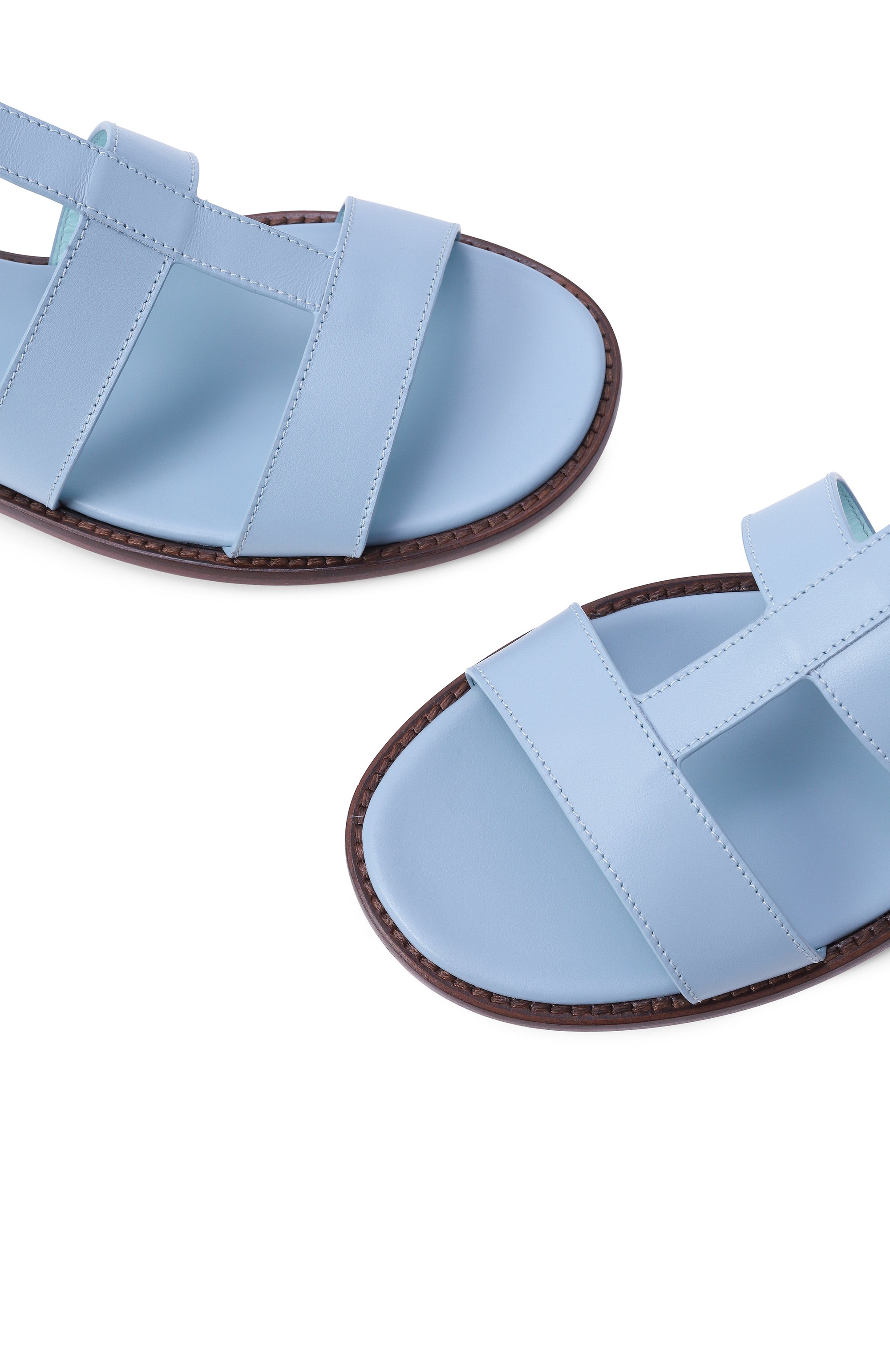 Кожаные сандалии DOUCAL'S, арт. DD8774MARNUF073M, фото 7