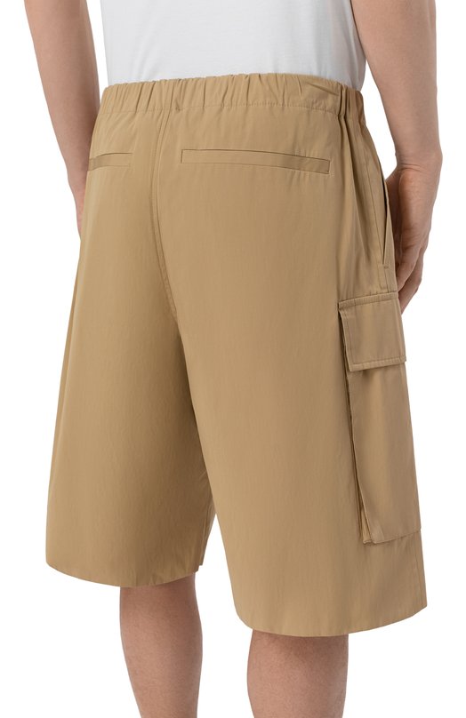Хлопковые шорты Jil Sander J47KA0299/J45292 Бежевый  J47KA0299/J45292 Фото 4