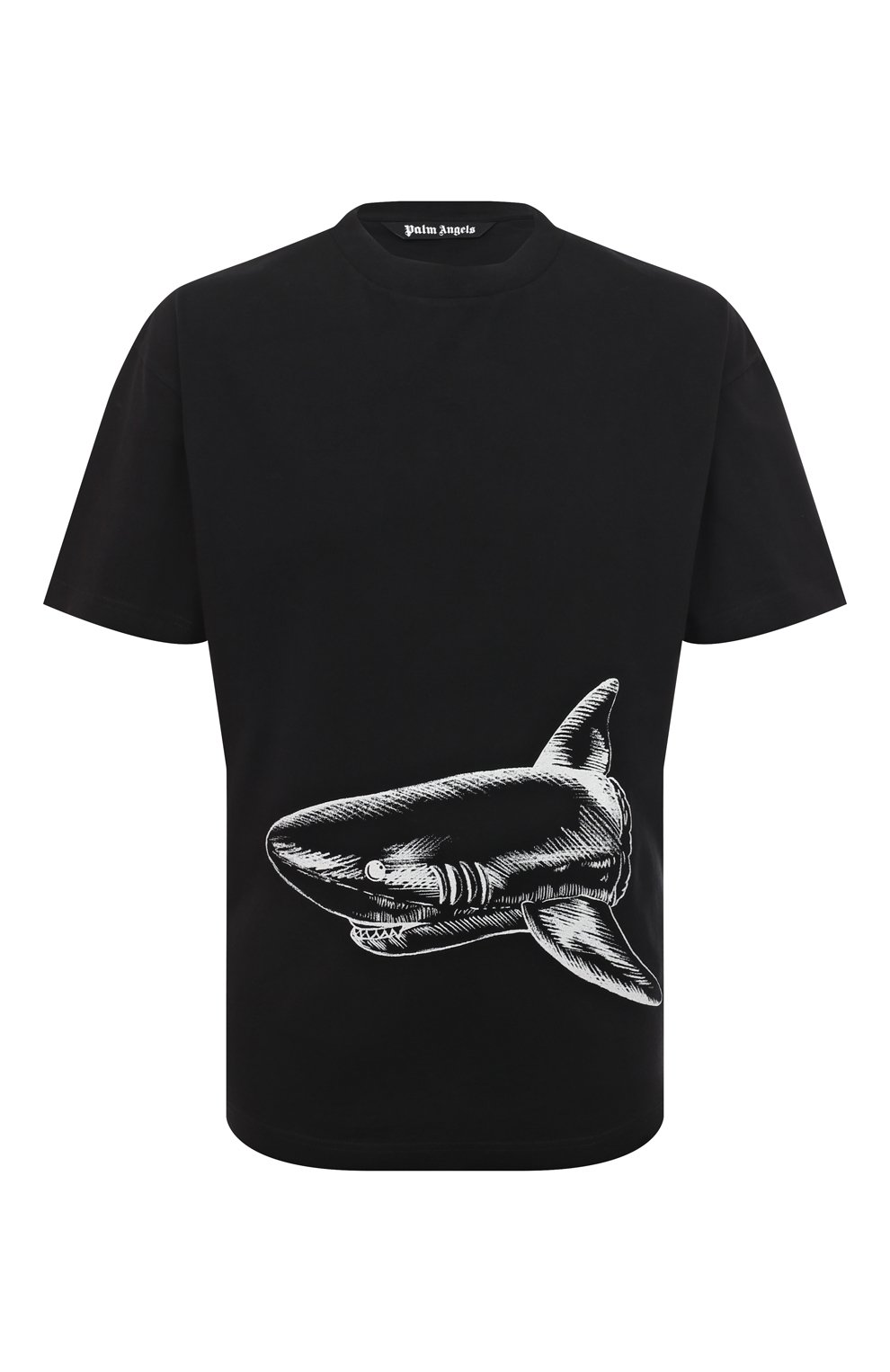 Хлопковая футболка PALM ANGELS, арт. PMAA001S23JER0011003, фото 1