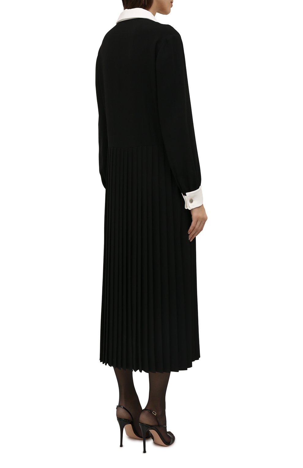 Платье CELINE черного цвета по цене 277500 руб., арт. 2R74B865C, фото 4 Платье CELINE, арт. 2R74B865C, фото 4