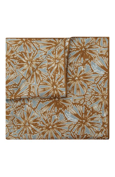 Платок из хлопка и шелка ZEGNA, арт. Z9J15/36D, фото 1