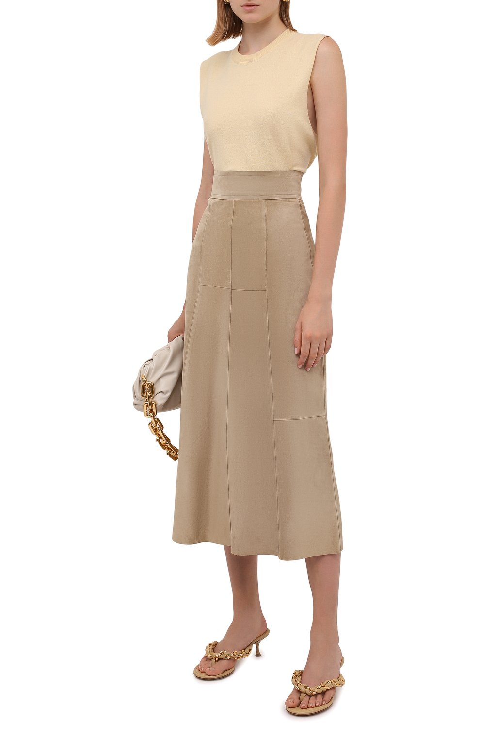 Замшевая юбка ISABEL MARANT, арт. JU1340-21A003I/CAX0MIA, фото 2