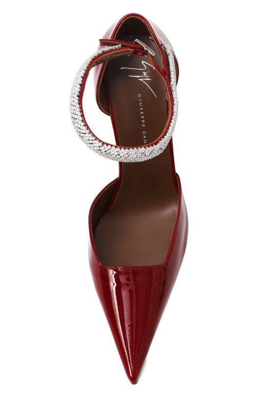 Лакированные туфли Elenie 105 Giuseppe Zanotti Design I560012 Красный  I560012 Фото 6