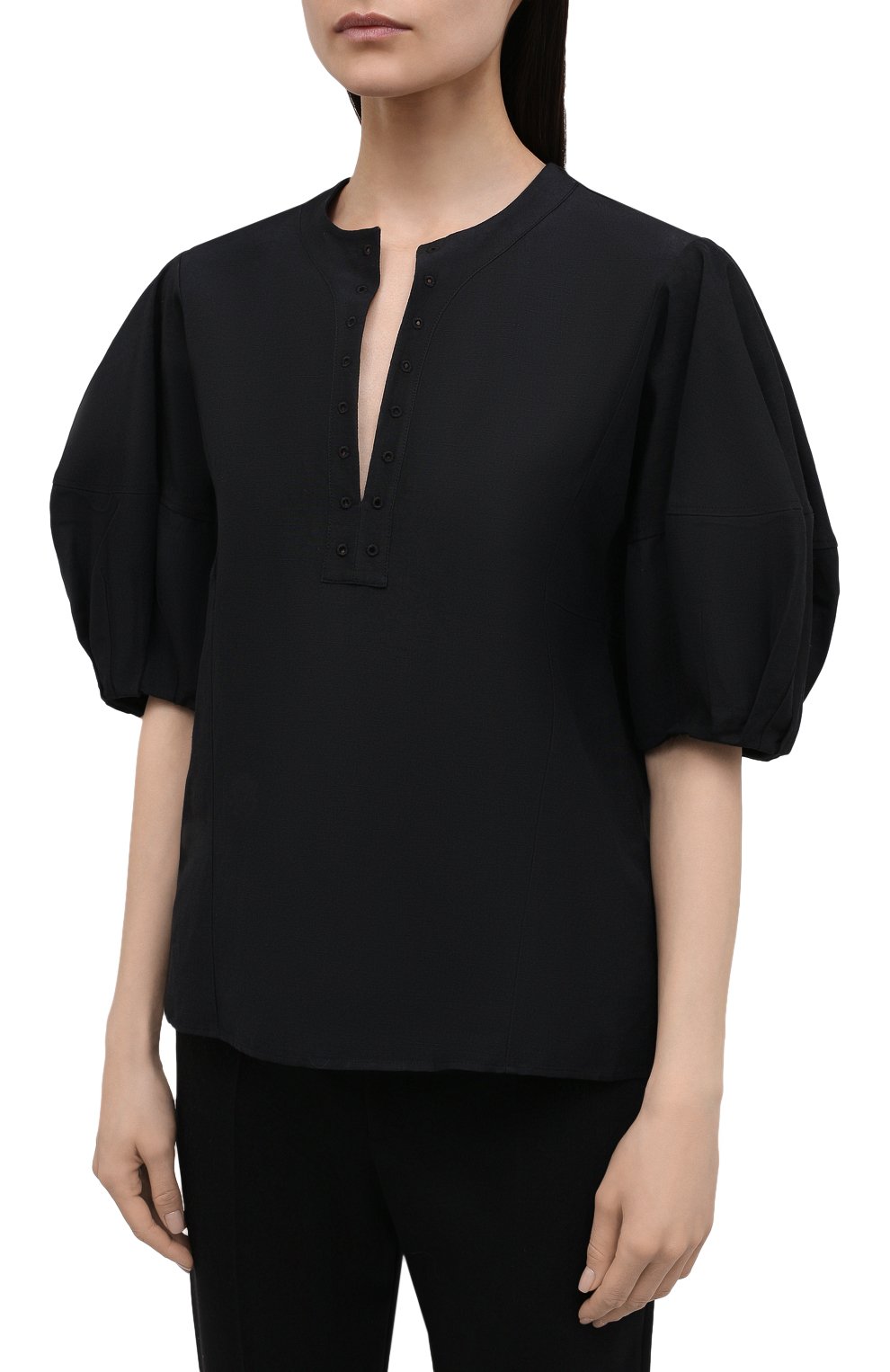 Топ изо льна и шелка CHLOÉ, арт. CHC22SHT05033, фото 3