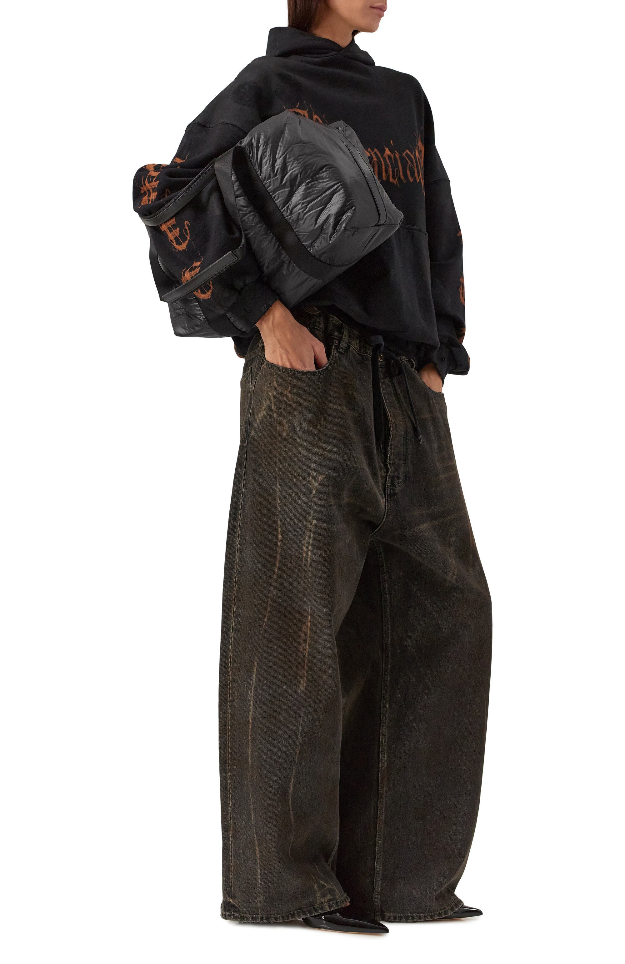 Сумка crunched MM6, арт. SB5WI0005/P6993, фото 8