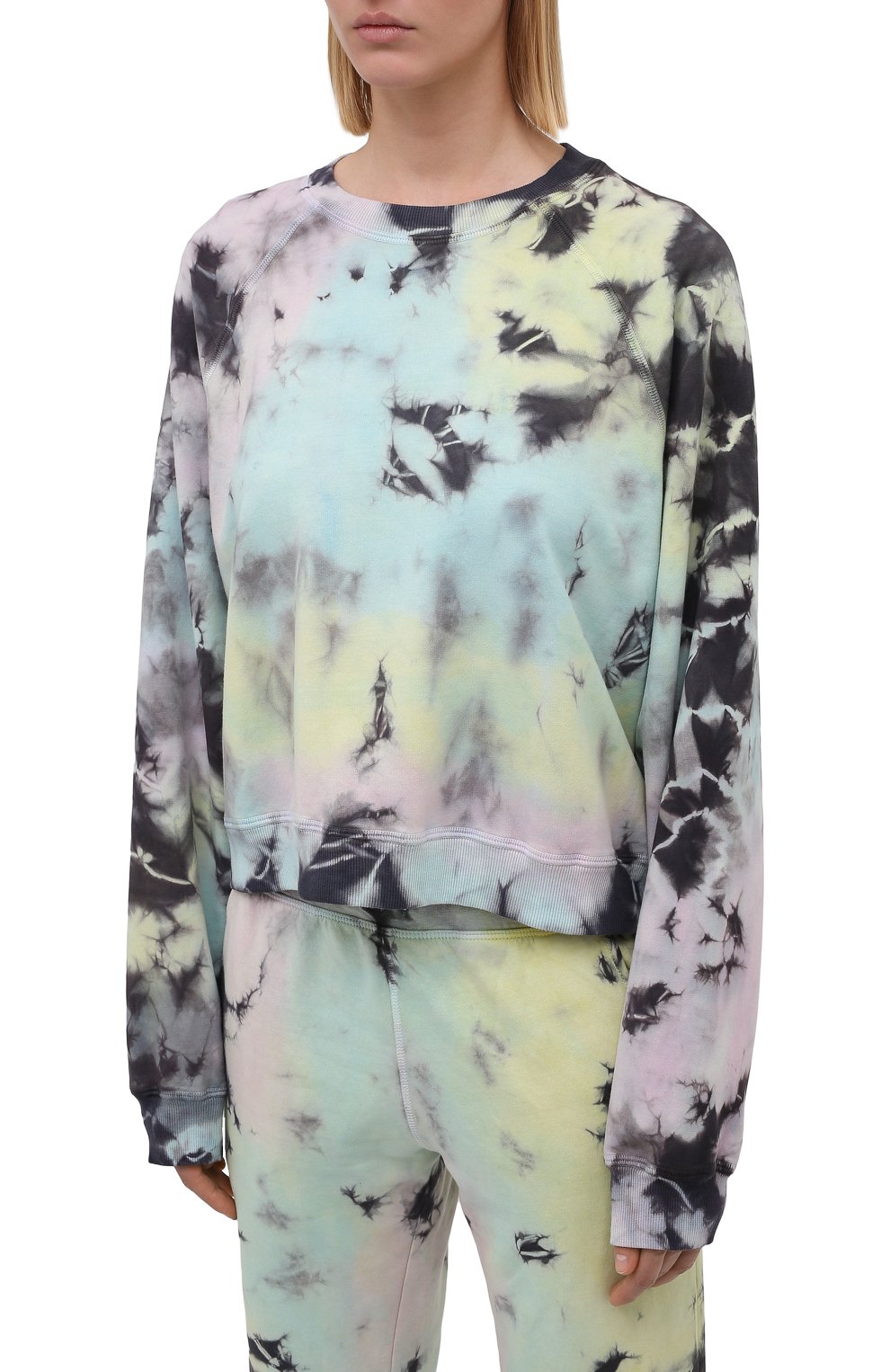 Хлопковый свитшот ELECTRIC AND ROSE разноцветного цвета по цене 18200 руб., арт. LFCV08-ATLANTIS, фото 3 Хлопковый свитшот ELECTRIC AND ROSE, арт. LFCV08-ATLANTIS, фото 3