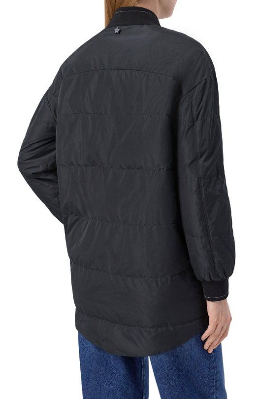 Утепленный бомбер Lorena Antoniazzi PI13C/3266 Чёрный  PI13C/3266 Фото 4