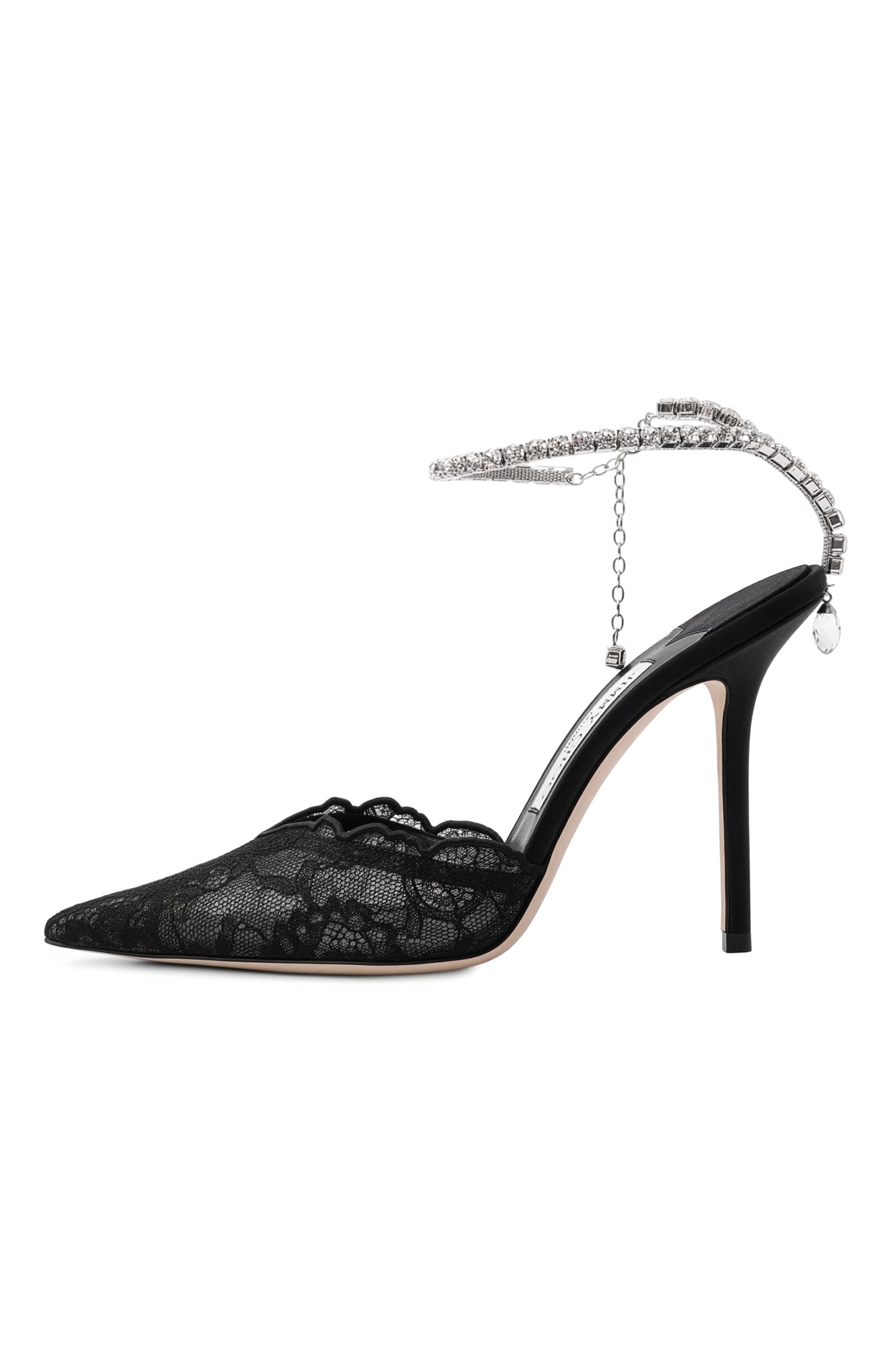 Текстильные туфли saeda 100 JIMMY CHOO, арт. SAEDA100GQV, фото 4