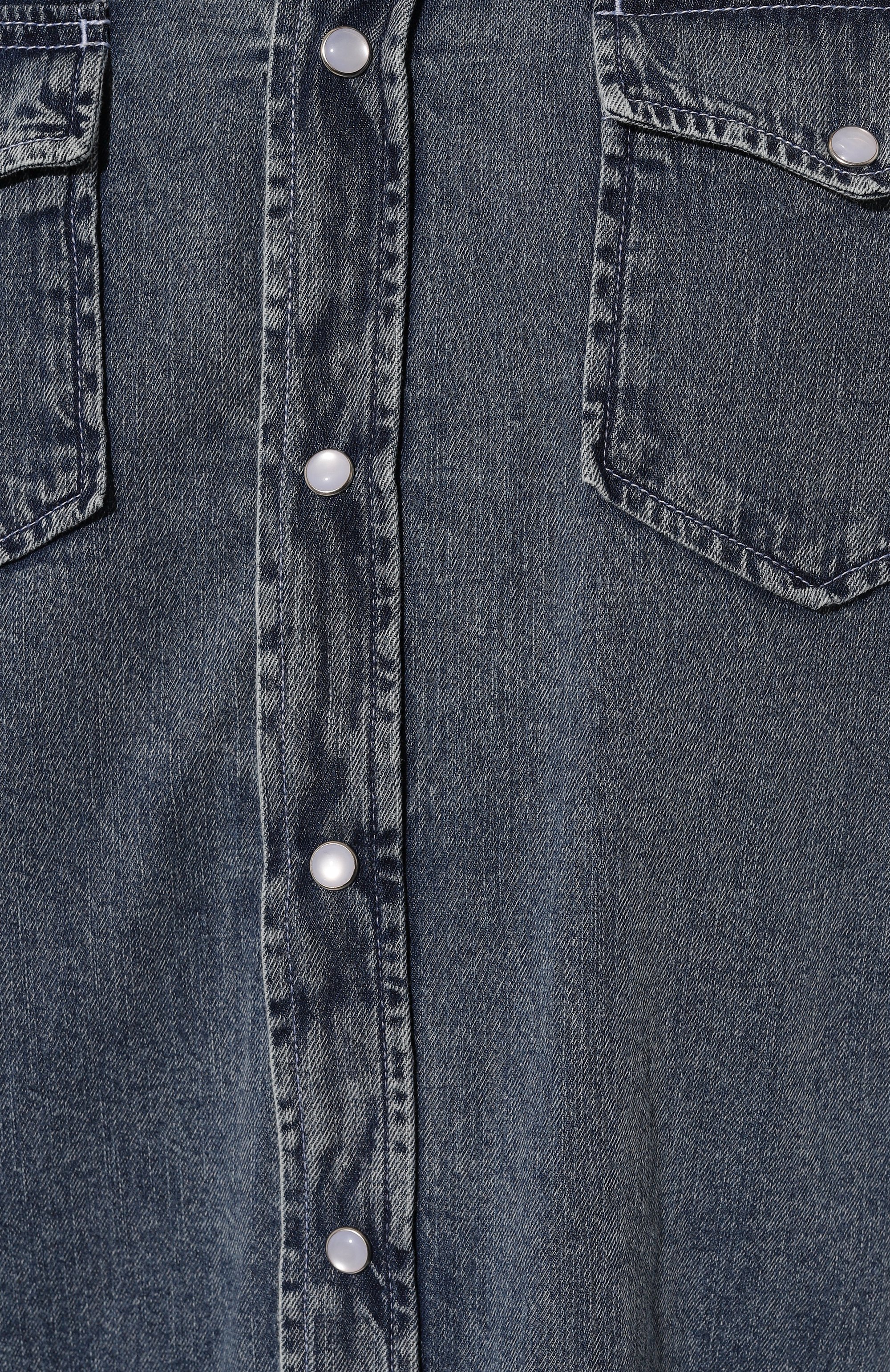 Джинсовая рубашка WOOLRICH, арт. CFWOSI0158MRUT4037, фото 5
