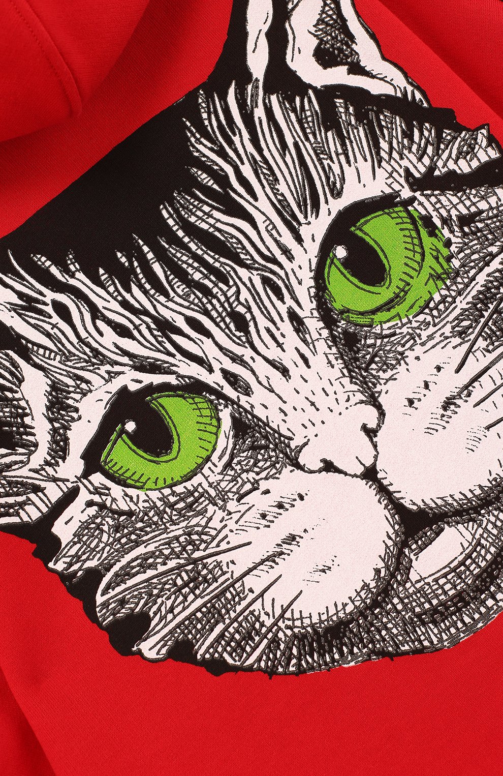 Пончо с капюшоном и принтом на спине GUCCI, арт. 503669/X9006, фото 3