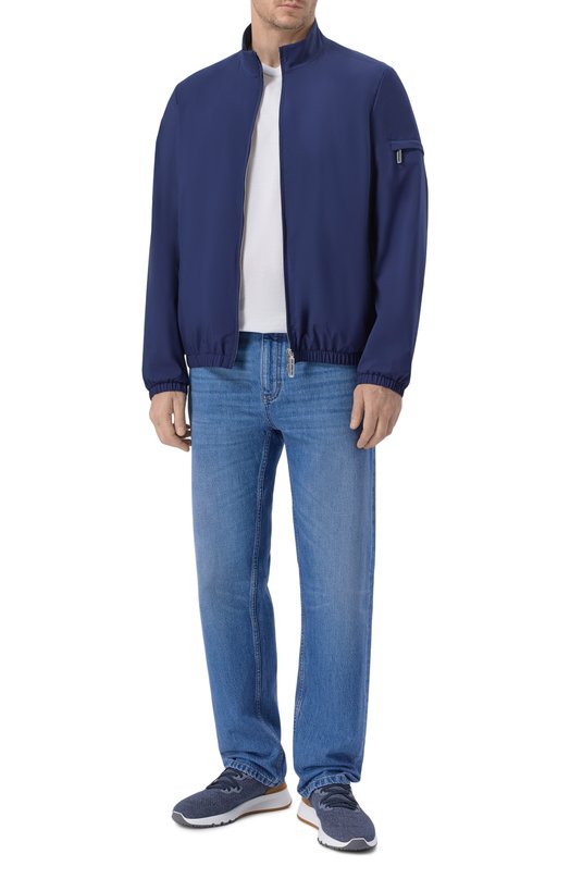 Бомбер Stefano Ricci M6J4100011/PL001H_SET Синий  M6J4100011/PL001H_SET Фото 2