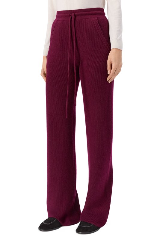 Кашемировые брюки Addicted MK920-1 Бордовый  MK920-1 Фото 3