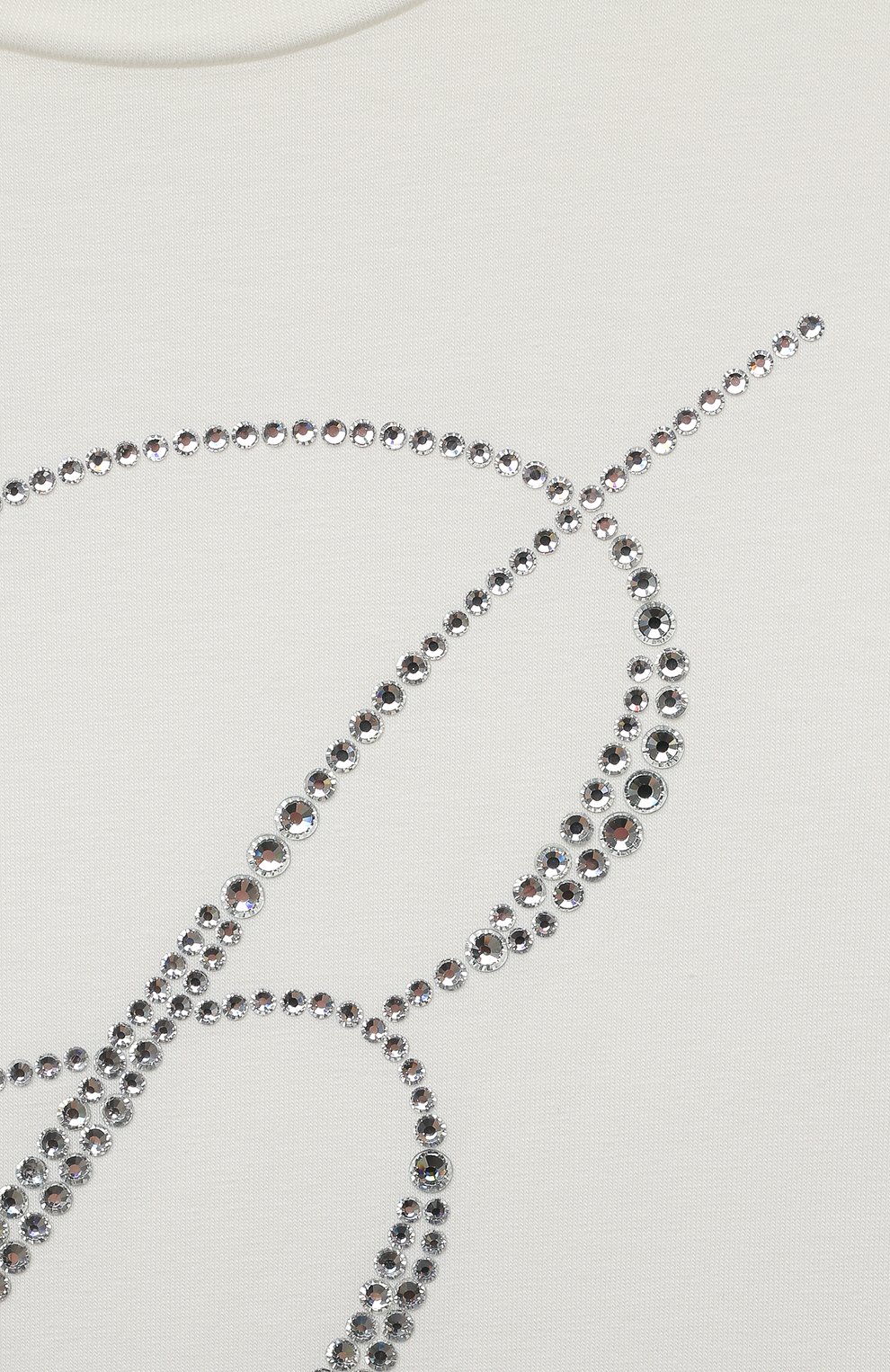 Хлопковая футболка BLUMARINE, арт. IA3074J5003, фото 3