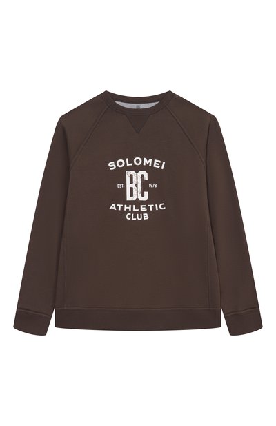 Хлопковый свитшот BRUNELLO CUCINELLI, арт. BW863E193C