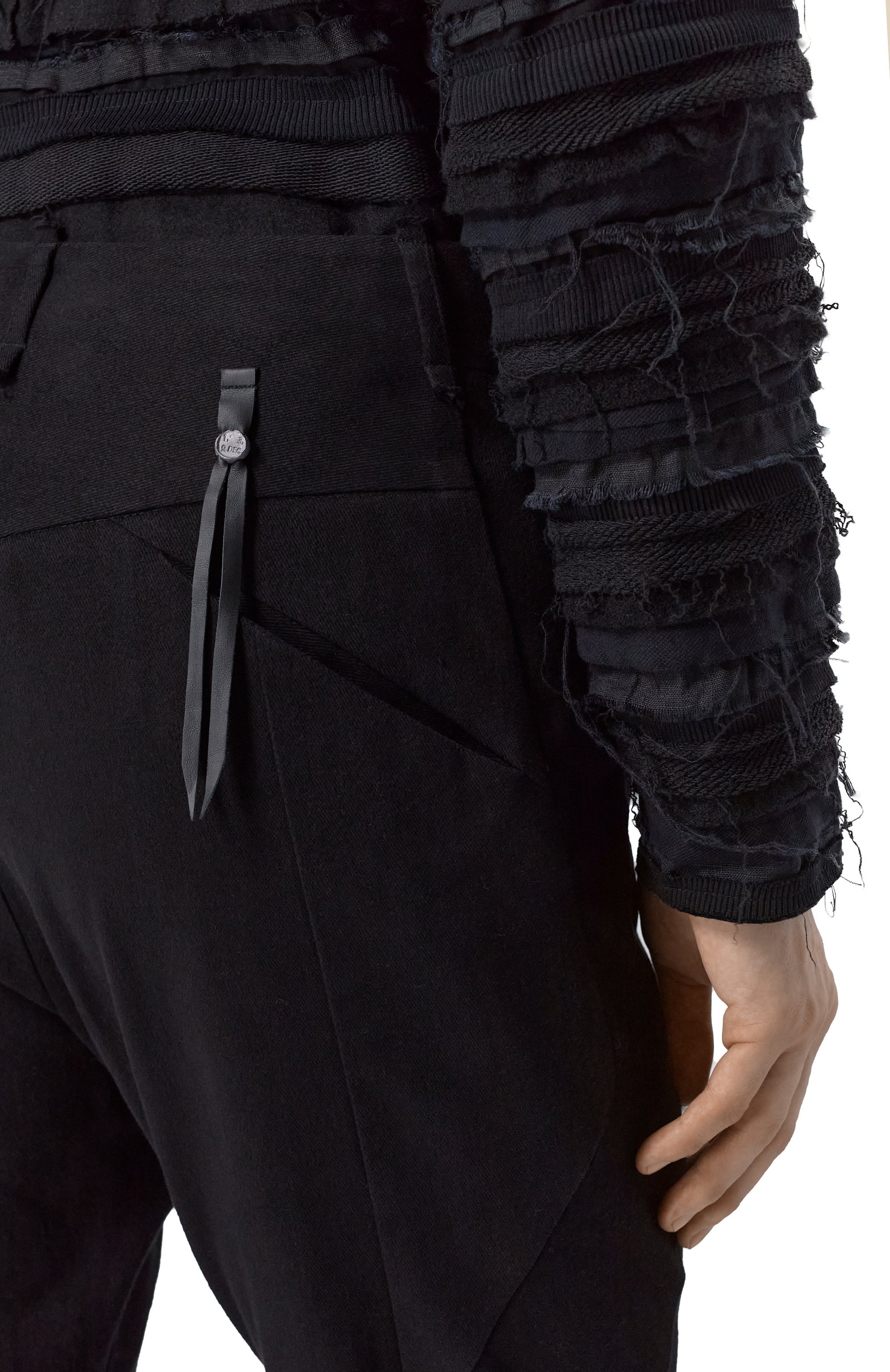 Хлопковые брюки 139DEC, арт. PN371-BK, фото 5