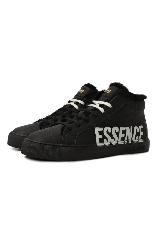Кожаные кеды Essence Hide and Jack EESNHM Чёрный EESNHM