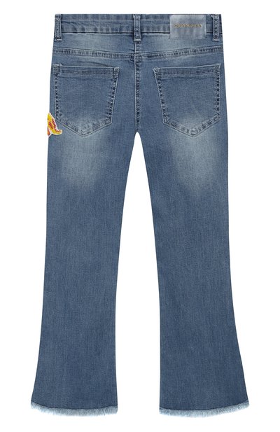 Джинсы с вышивкой MONNALISA, арт. 193417RH, фото 2