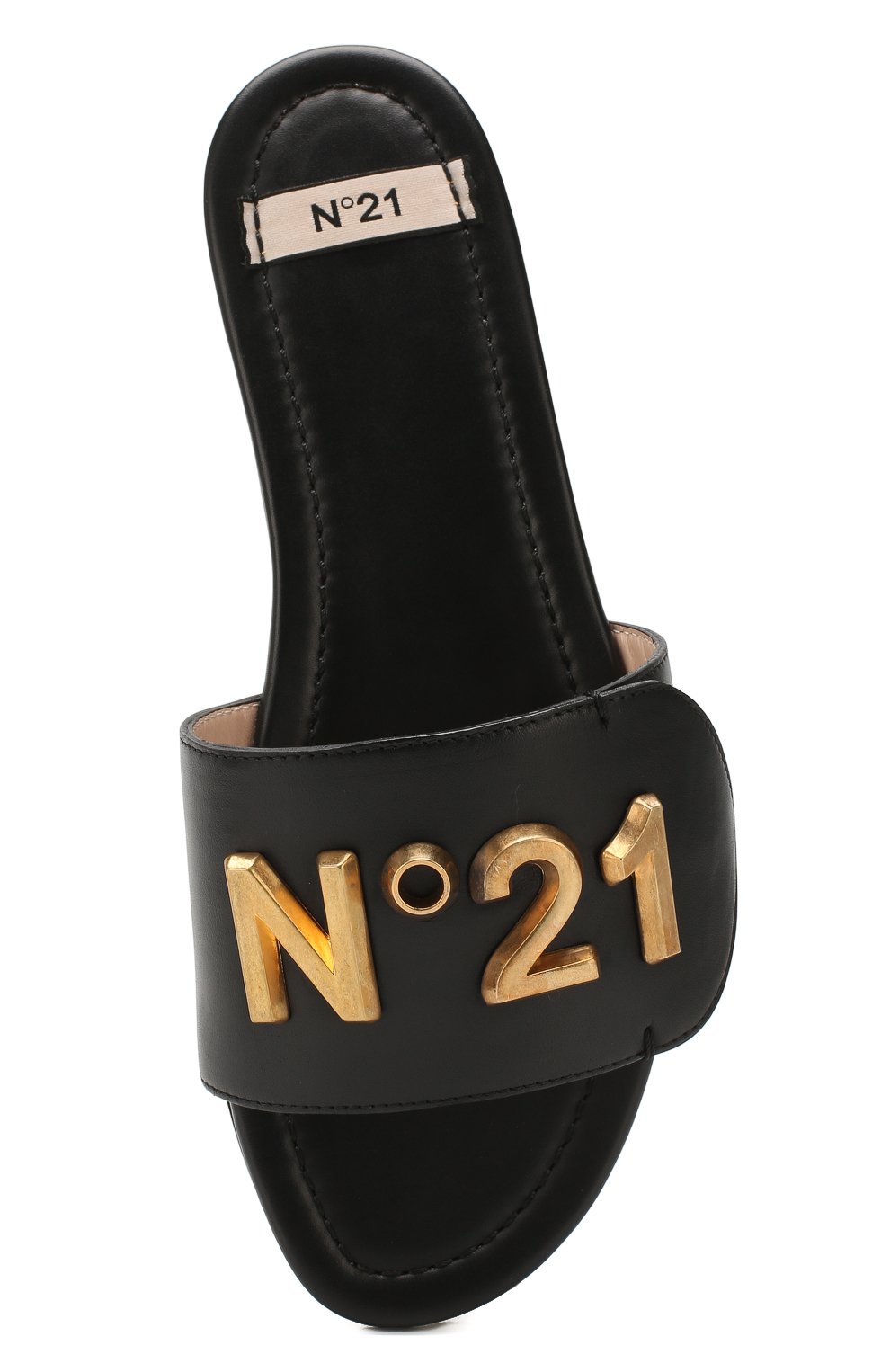 Кожаные шлепанцы N21, арт. N220E8854/ANKLESTRAP SABOTS, фото 5