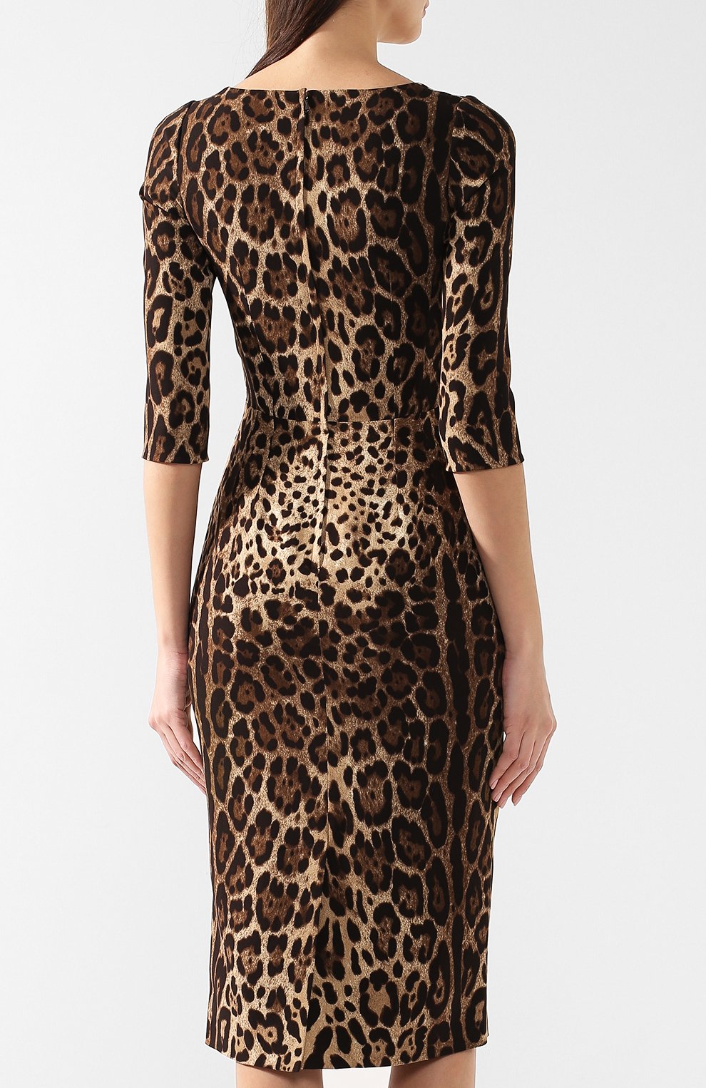 Платье из вискозы DOLCE & GABBANA, арт. F6C1ET/FSRKI, фото 4