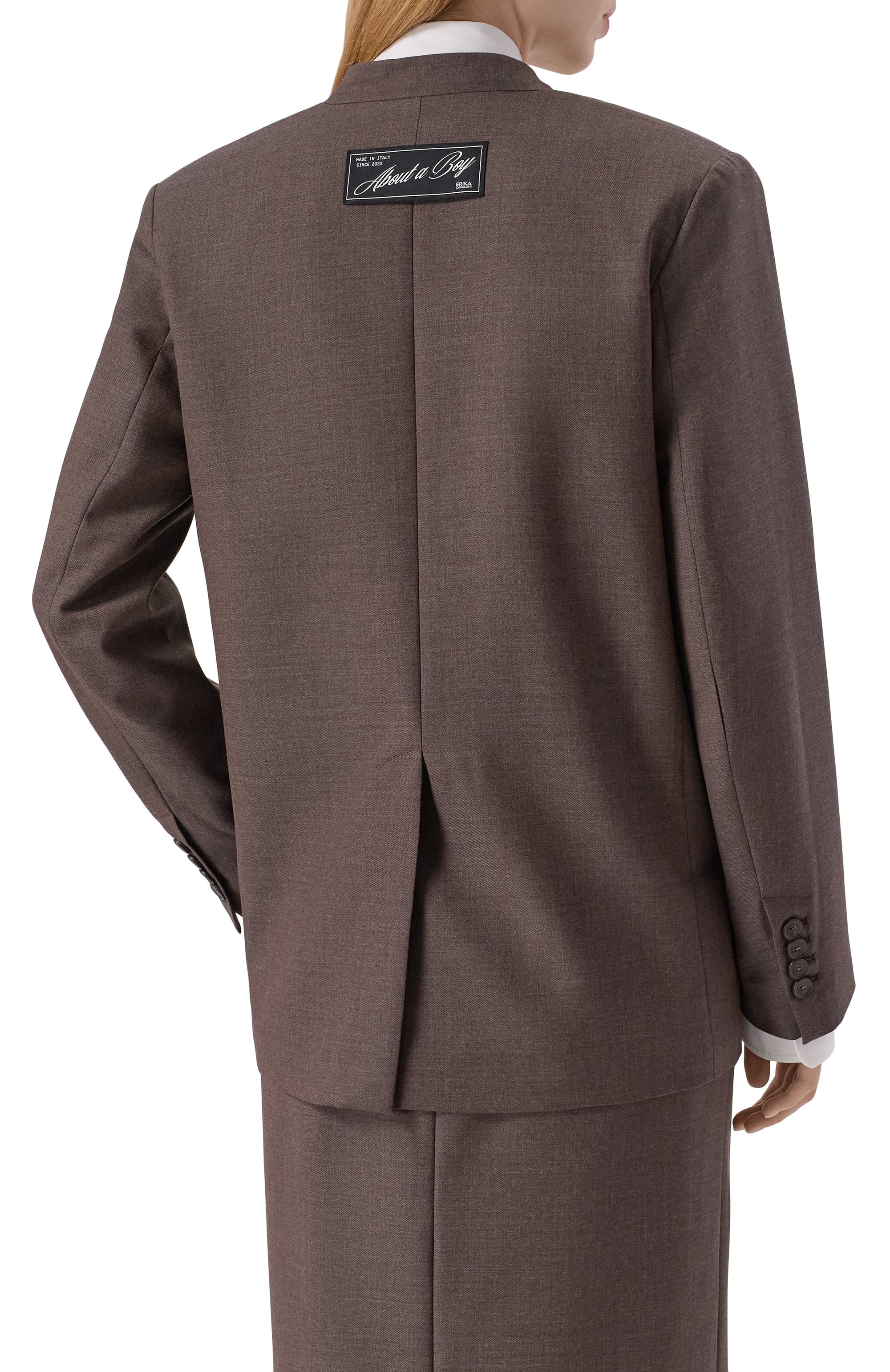 Шерстяной жакет ERIKA CAVALLINI, арт. P5WZ15, фото 4