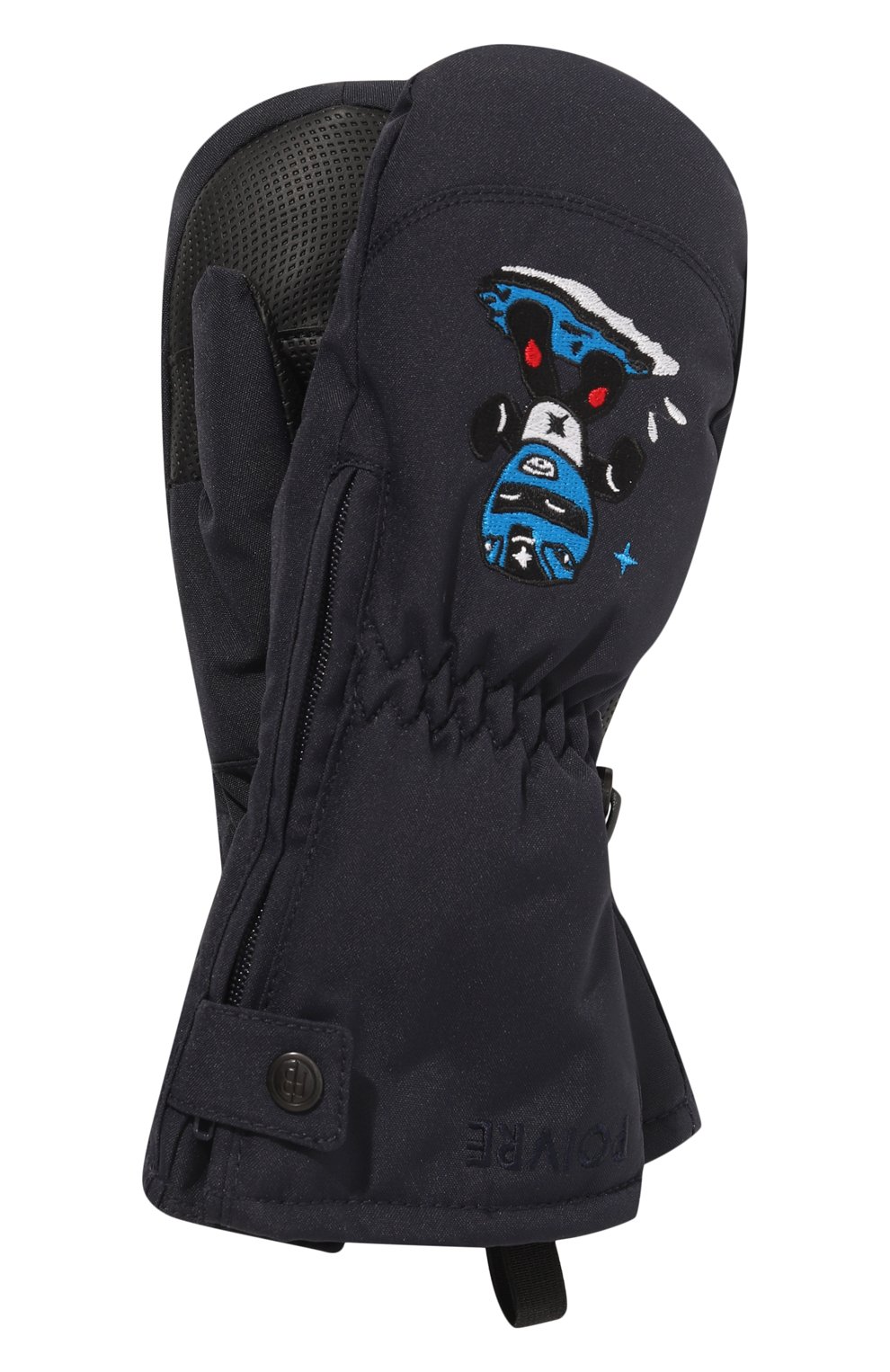 Утепленные варежки POIVRE BLANC темно-синего цвета по цене 4870 руб., арт. 295665, фото 1 Утепленные варежки POIVRE BLANC, арт. 295665, фото 1