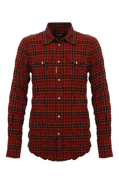 Хлопковая рубашка DSQUARED2, арт. S74DM0657/S54785, фото 1