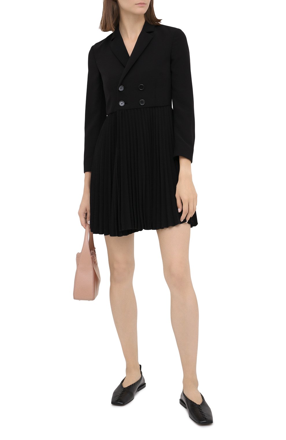 Платье REDVALENTINO черного цвета по цене 104000 руб., арт. UR0VAV30/5DC, фото 2 Платье REDVALENTINO, арт. UR0VAV30/5DC, фото 2