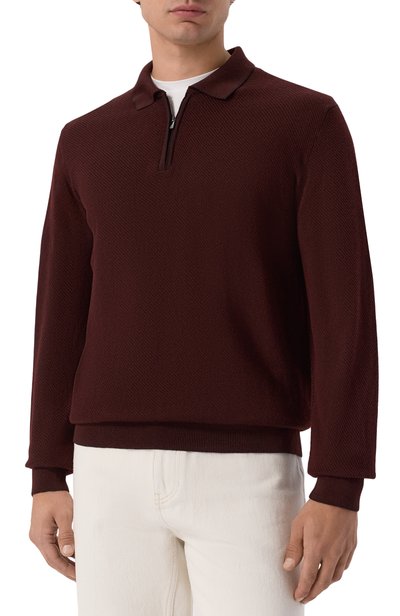 Шерстяное поло CORNELIANI, арт. 28M50Q/2A25130, фото 3