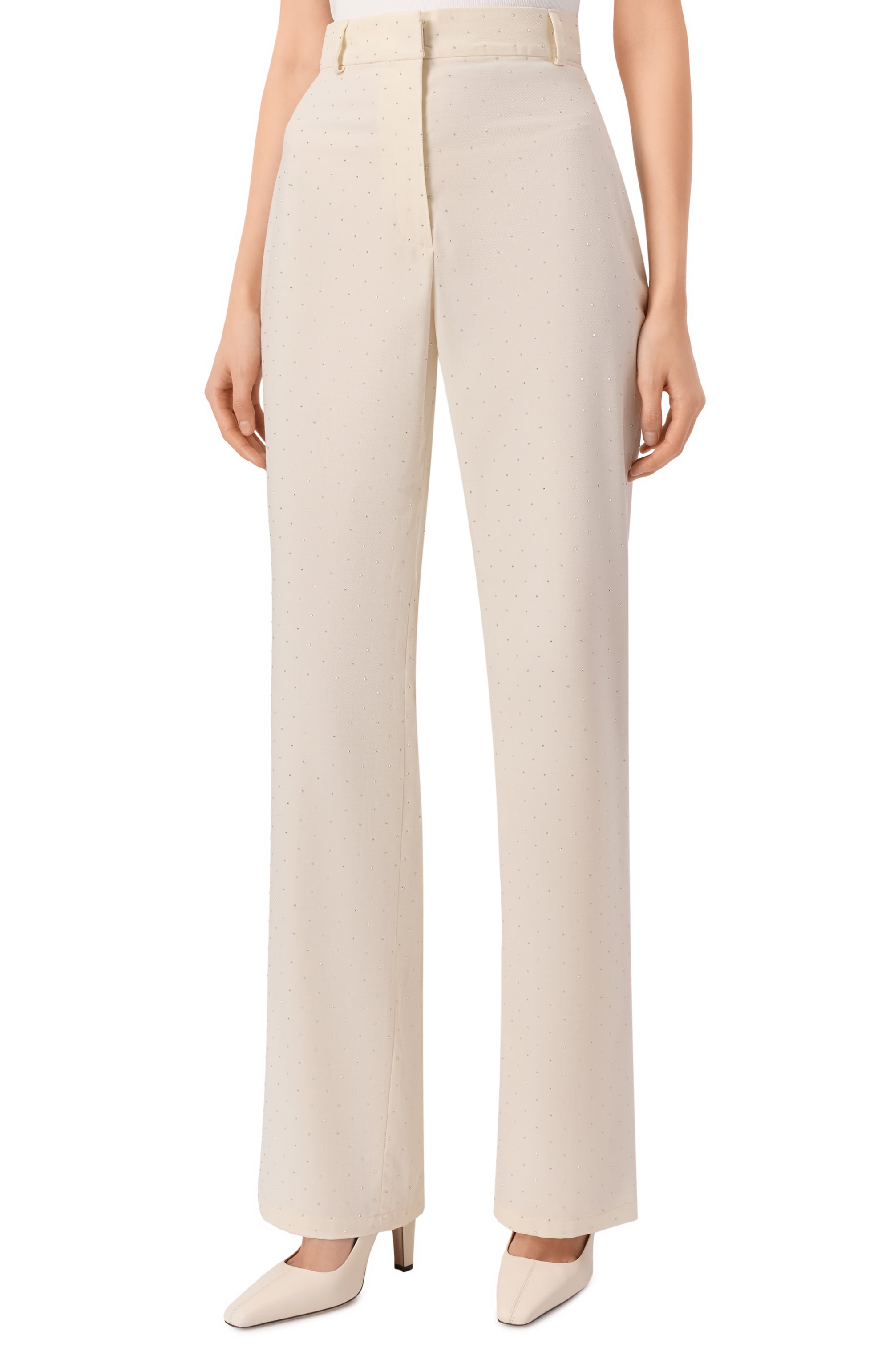 Брюки с отделкой стразами ALINE, арт. AL123601, фото 3