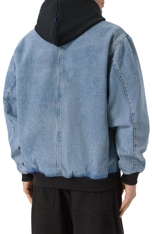 Джинсовая куртка HUGO Blue 50541735 Голубой  50541735 Фото 4