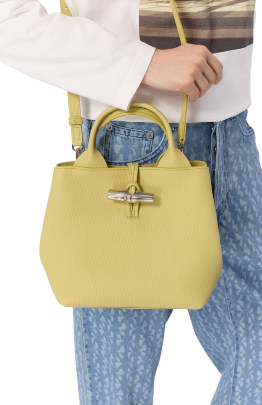 Сумка Le Roseau small Longchamp 10273HFP/HFP Зелёный  10273HFP/HFP Фото 2