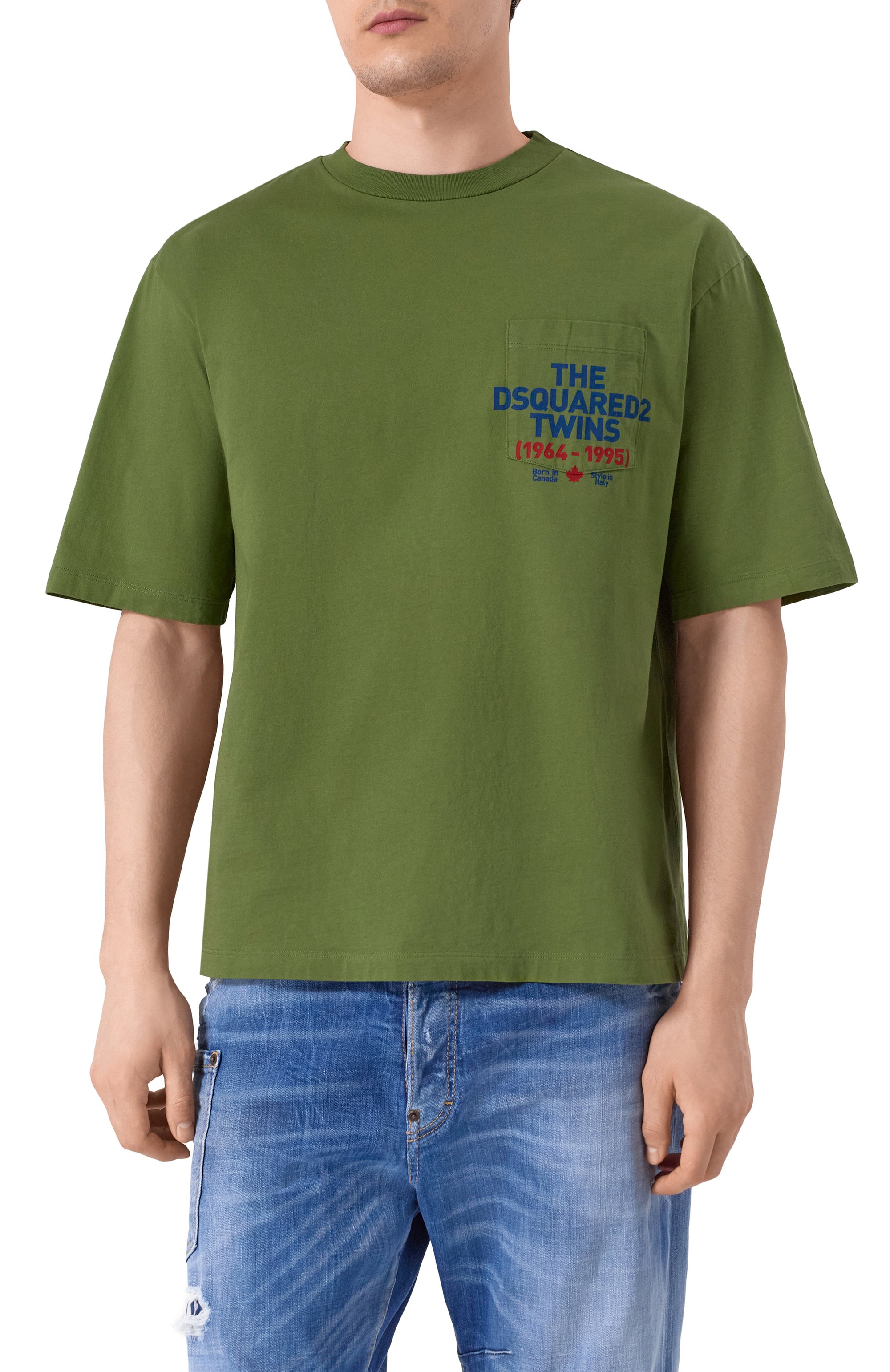 Хлопковая футболка DSQUARED2, арт. S74GD1407/S23009, фото 3