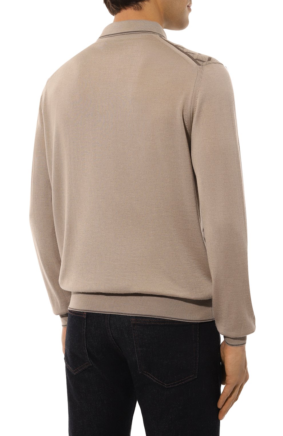 Поло из шерсти и шелка STEFANO RICCI, арт. KE08013P30/E24475, фото 4