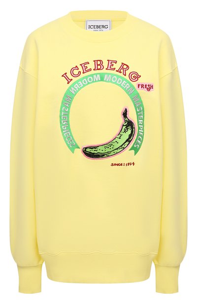 Женский хлопковый свитшот ICEBERG, арт. 22E I2P0/E131/6306