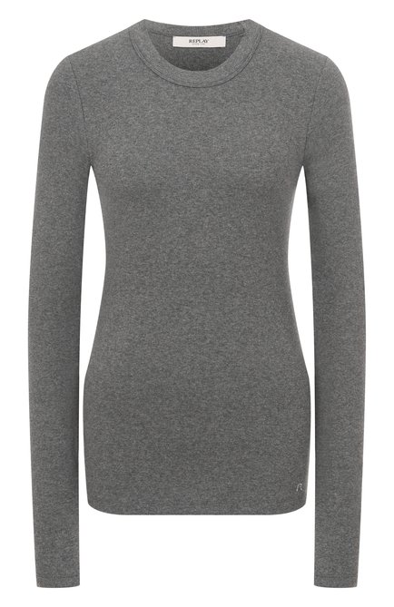 Женская хлопковый лонгслив REPLAY, арт. W3414A.000.23970