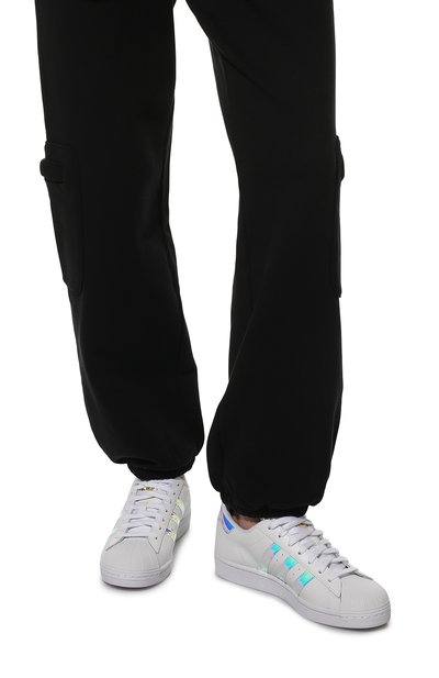 Комбинированные кеды superstar ADIDAS ORIGINALS, арт. FX7565, фото 3