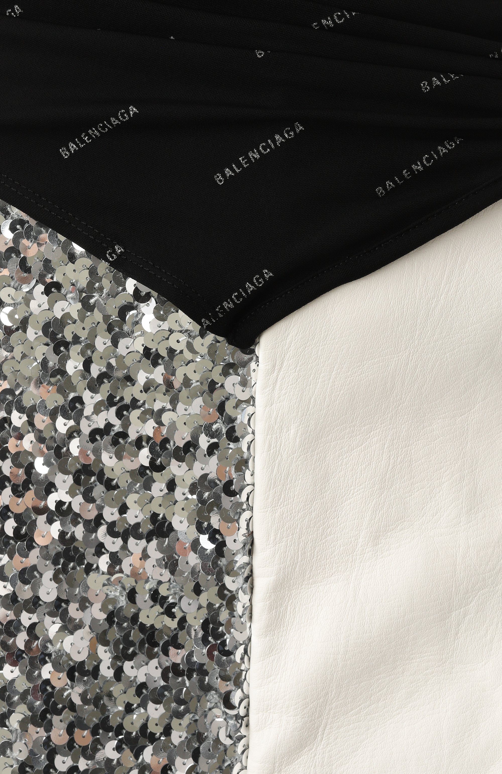 Комбинированная юбка BALENCIAGA, арт. 808776/TMV27, фото 6