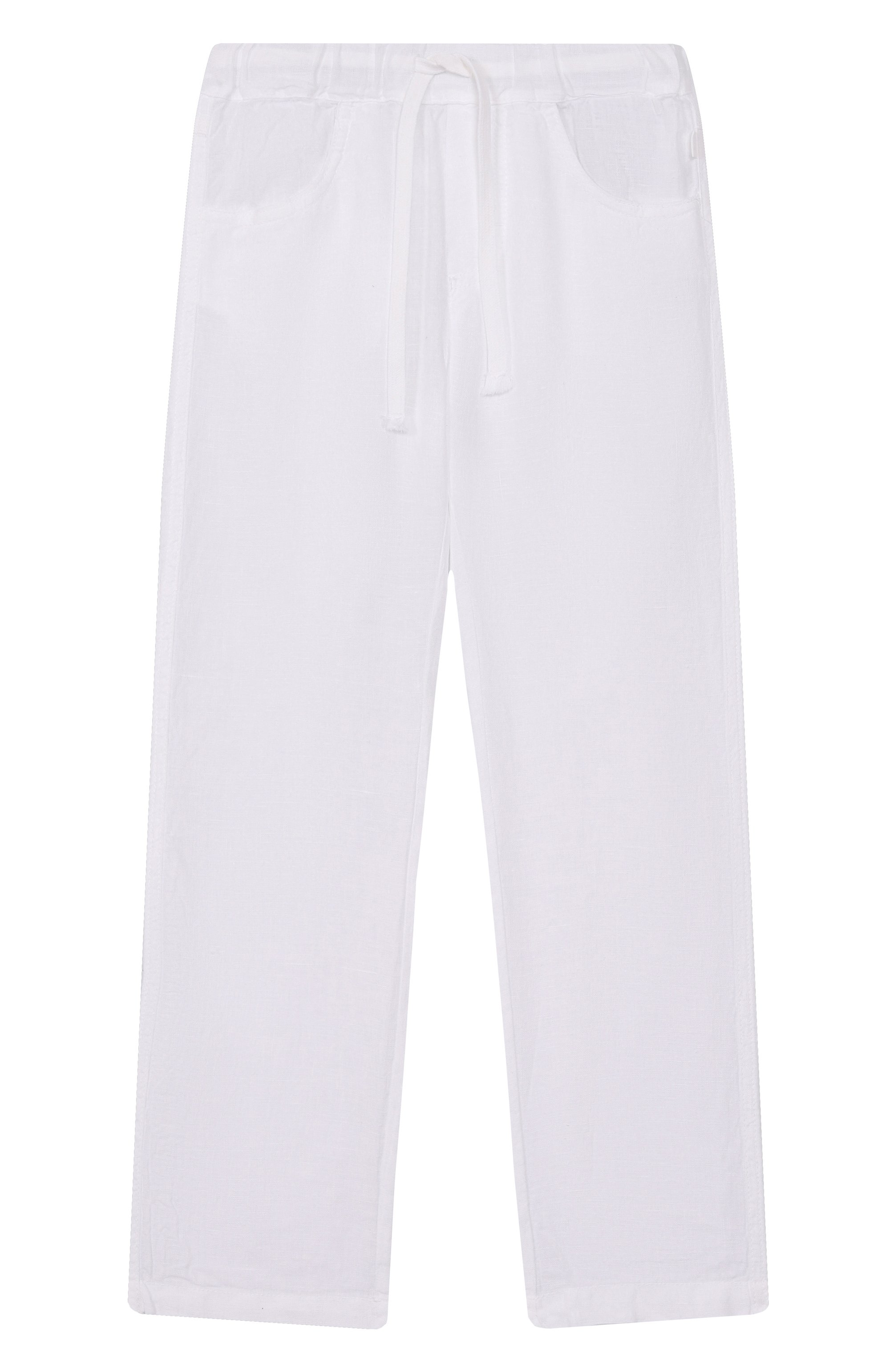 Льняные брюки IL GUFO, арт. P25PL195L6009/5A-8A, фото 1