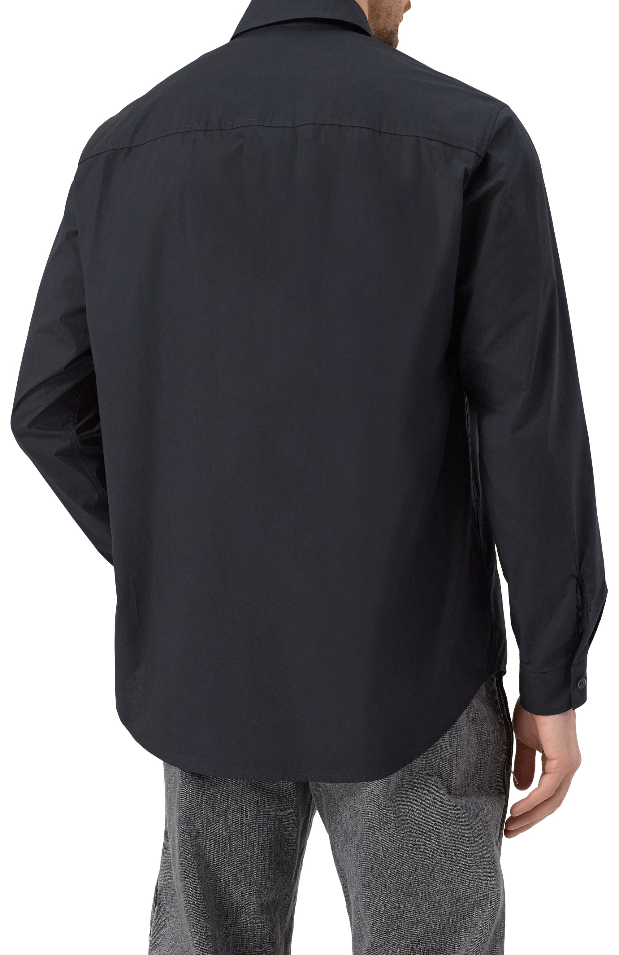 Хлопковая рубашка DIESEL, арт. A16759/0NJBT, фото 4