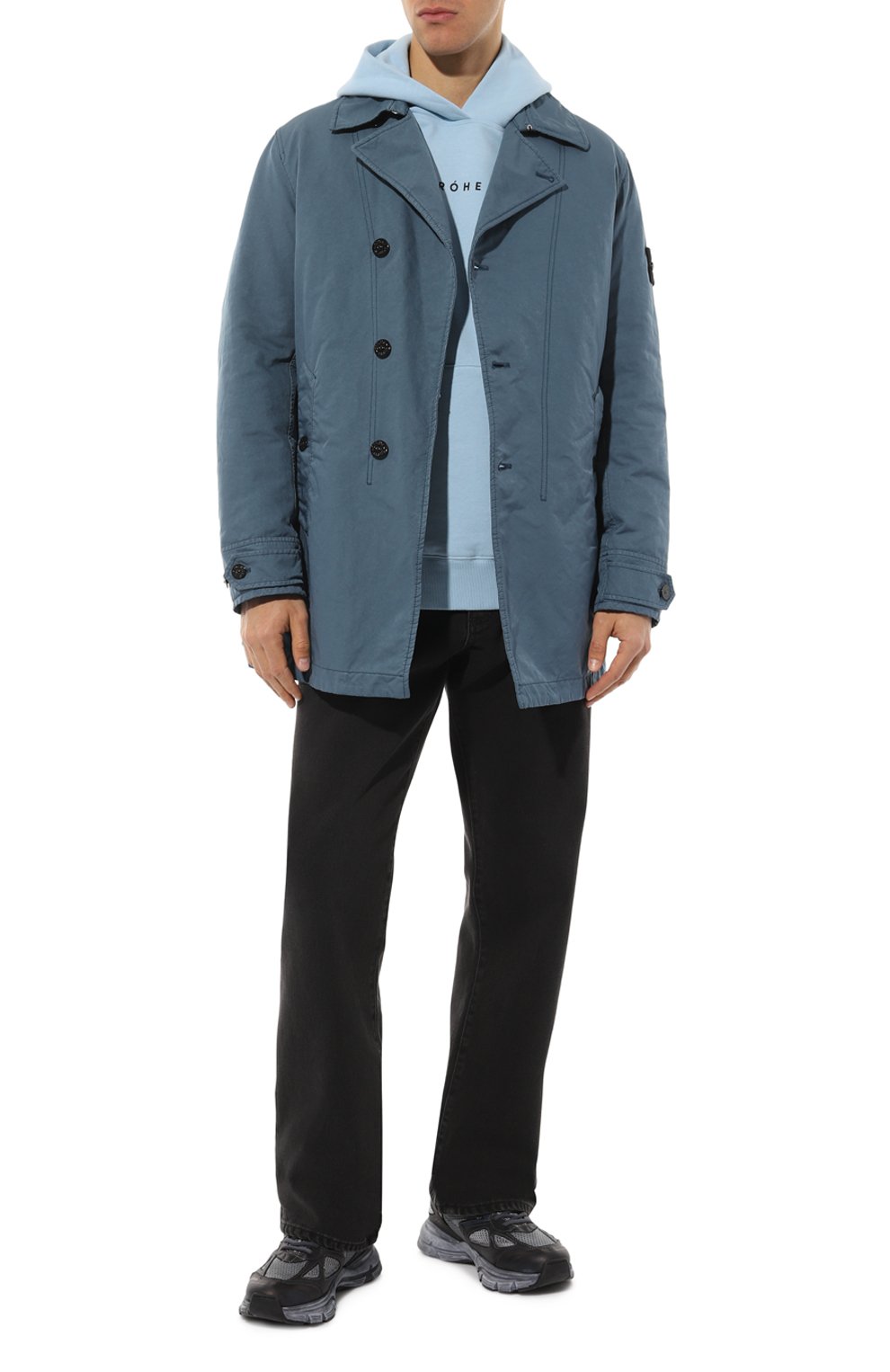 Утепленный плащ STONE ISLAND, арт. 751542149, фото 2