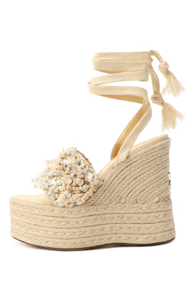 Текстильные босоножки peony NAKED WOLFE, арт. PE0NY/R0PE, фото 4