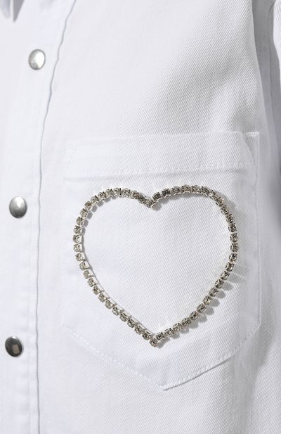 Рубашка с отделкой перьями ALINE, арт. AL071101-2, фото 5