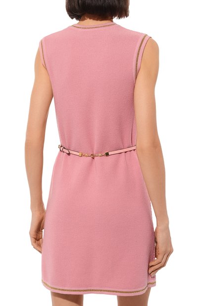 Платье из шерсти и хлопка GUCCI, арт. 658350 XKBVO, фото 4