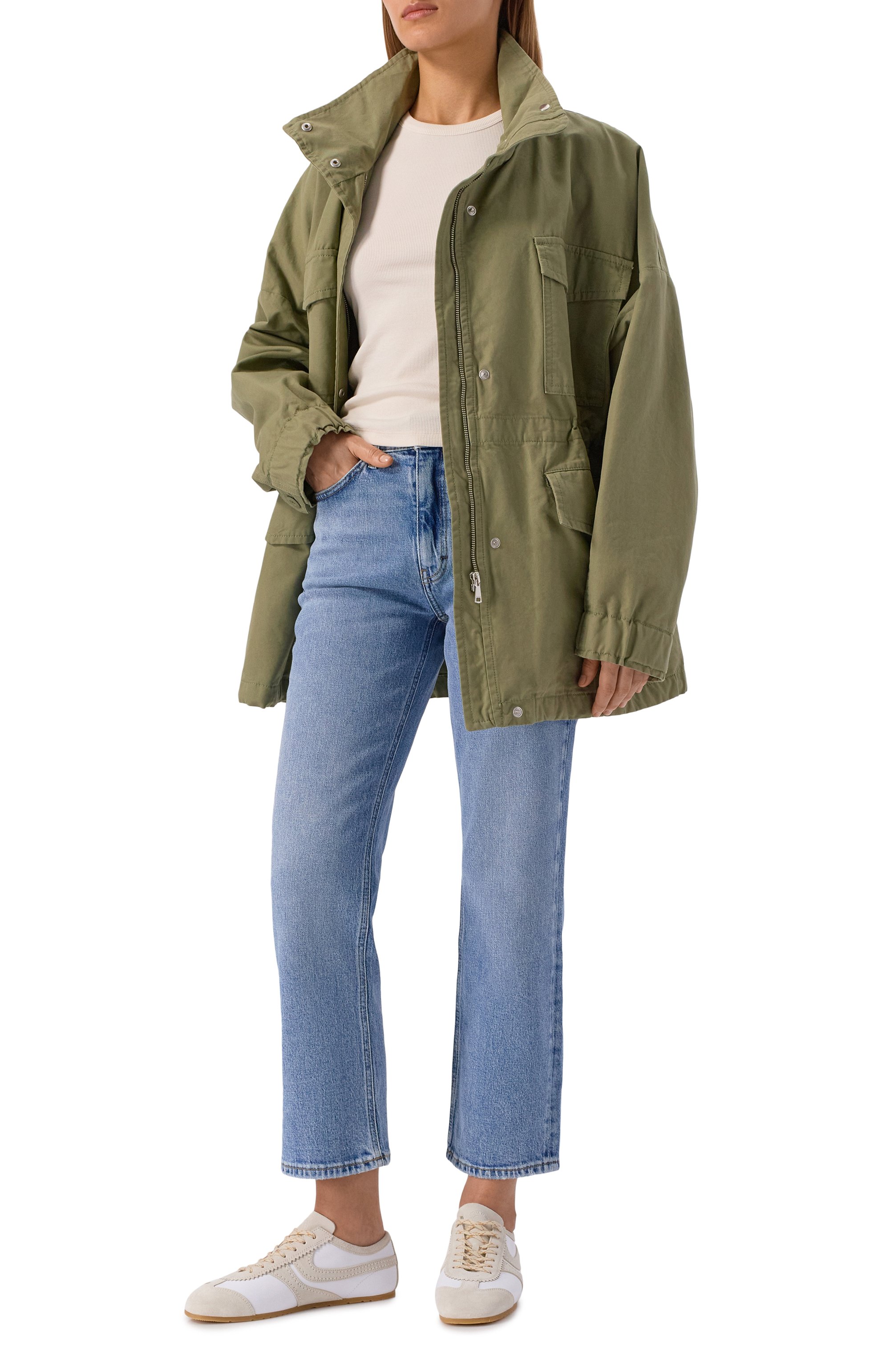 Джинсы HUGO голубого цвета по цене 17950 руб., арт. 50546927, фото 2 Джинсы HUGO, арт. 50546927, фото 2