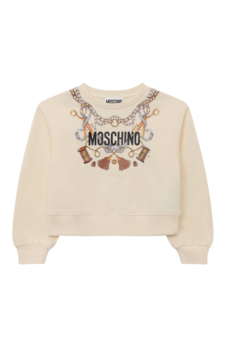Хлопковый свитшот MOSCHINO, арт. HDF05F/LDA16/4A-8A, фото 1