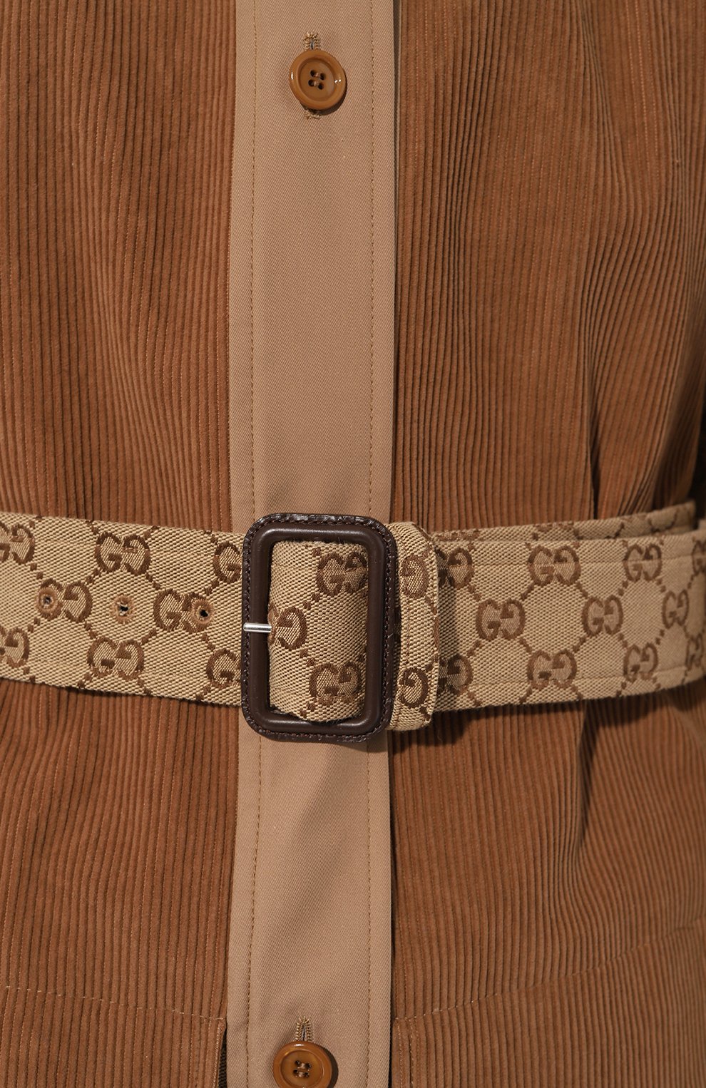 Хлопковое пальто GUCCI, арт. 652306/Z8A06, фото 5