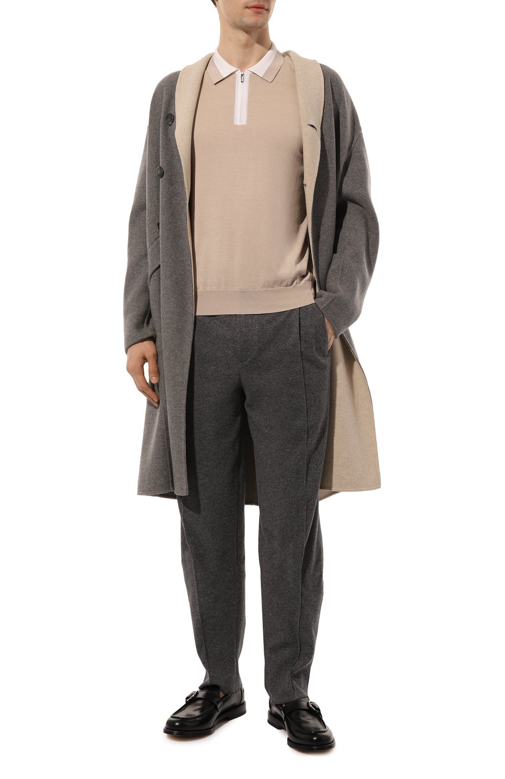 Поло из хлопка и шелка ZILLI, арт. MBZ-PZ002-CLAS1/MC01, фото 2