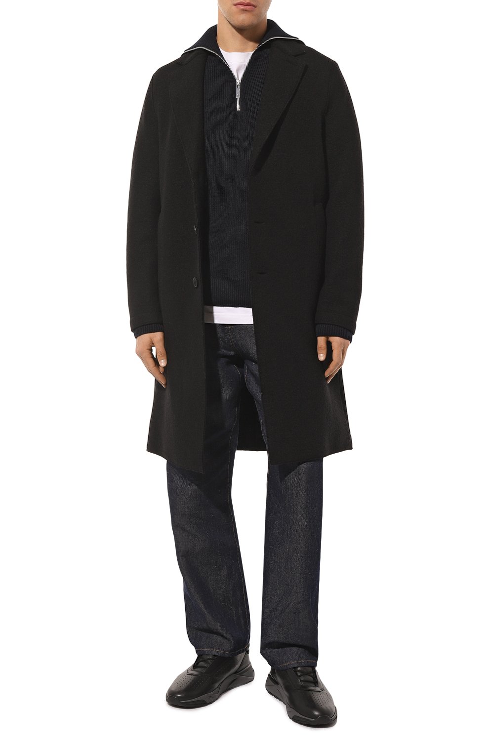 Кожаные кроссовки innova SANTONI, арт. MBIM21783ANEPSU6, фото 2